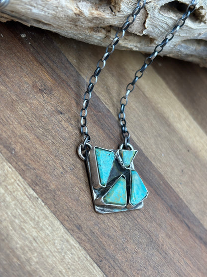 Turquoise Necklace #4 by Jude Candeleria, Zuni
