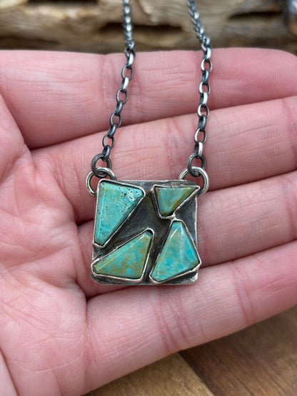 Turquoise Necklace #4 by Jude Candeleria, Zuni