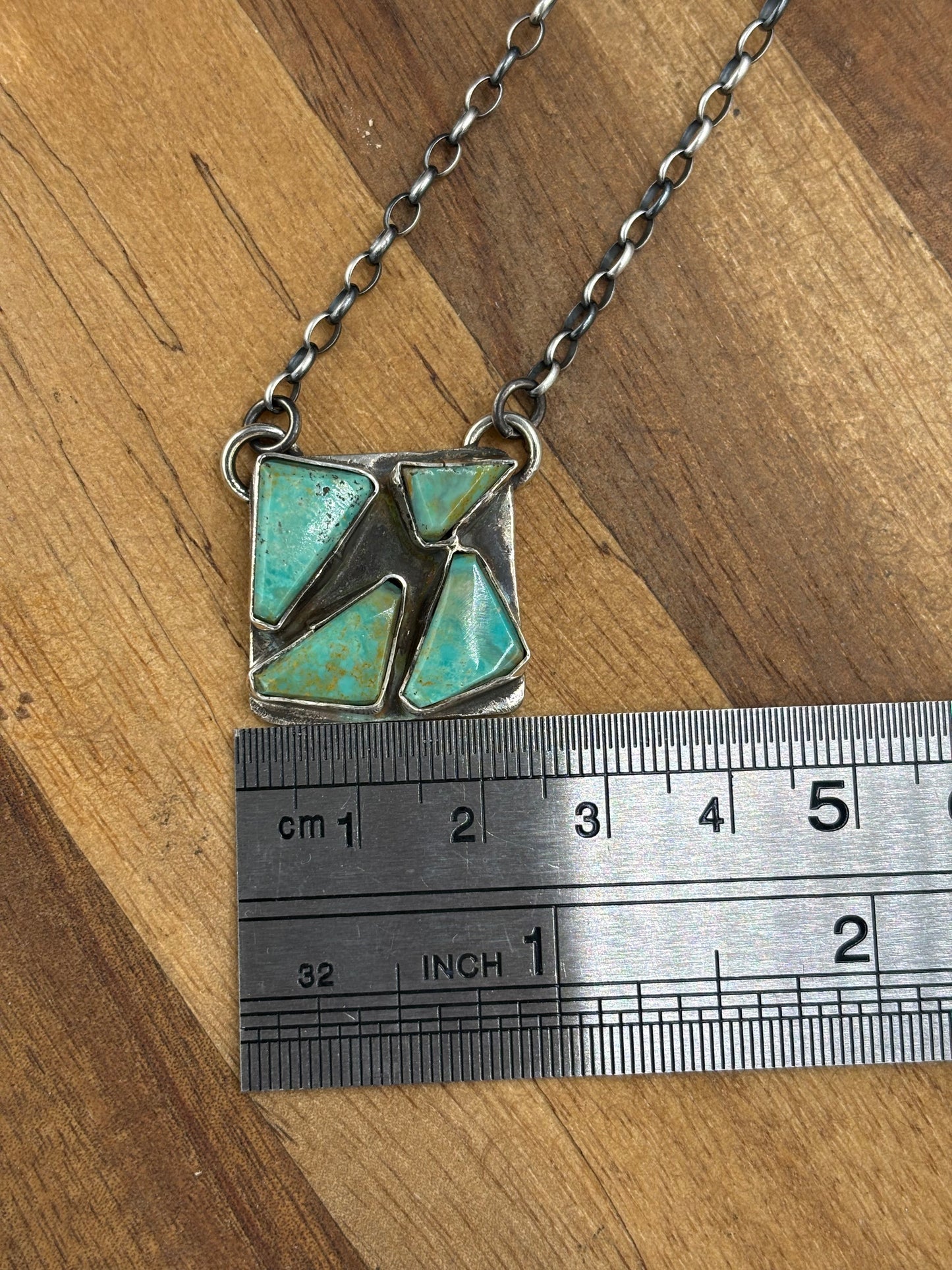 Turquoise Necklace #4 by Jude Candeleria, Zuni