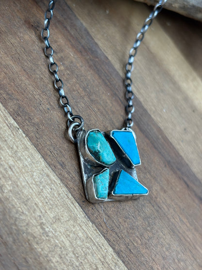 Turquoise Necklace #3 by Jude Candeleria, Zuni