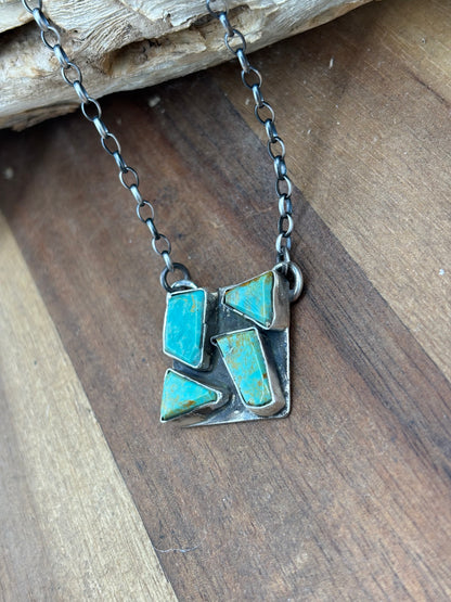 Turquoise Necklace #2 by Jude Candeleria, Zuni