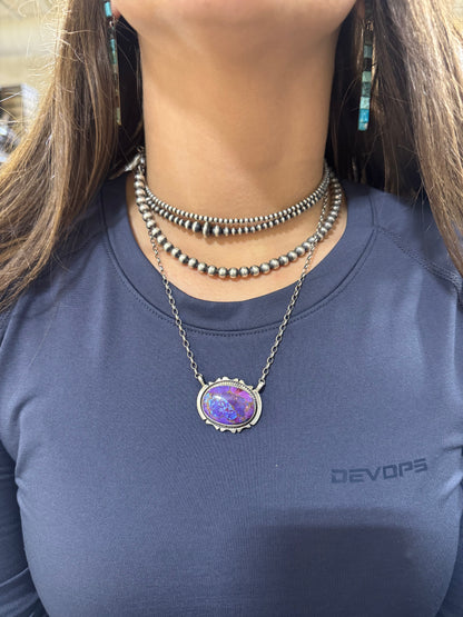 18" Mojave Necklace By Donovan Skeets - 1