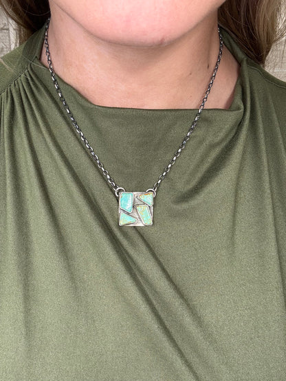 Turquoise Necklace #2 by Jude Candeleria, Zuni