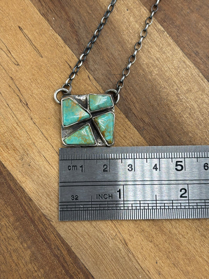 Turquoise Necklace #1 by Jude Candeleria, Zuni