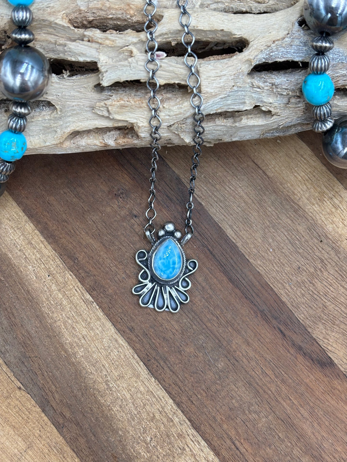 Larimar Necklace #2