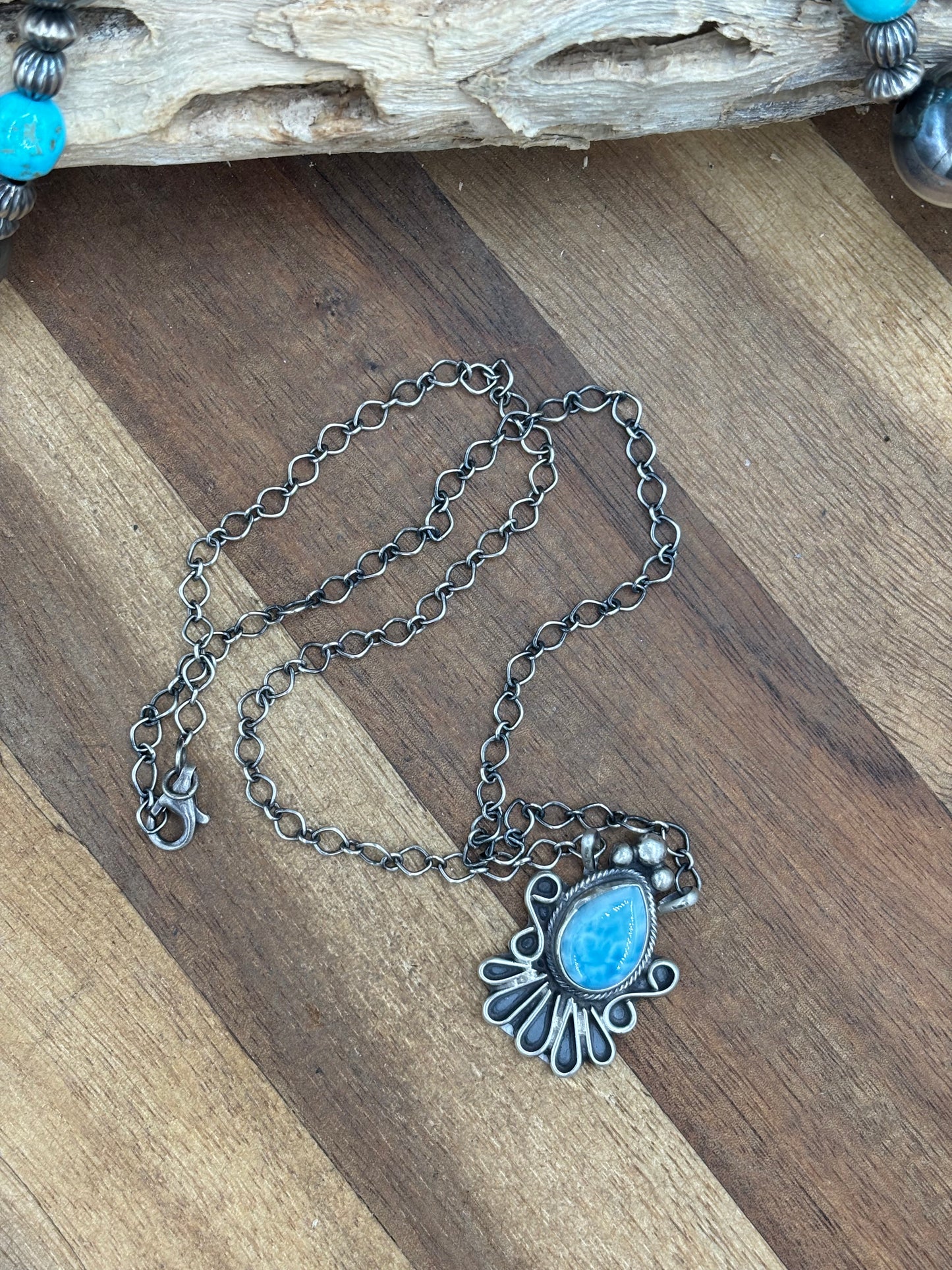 Larimar Necklace #2