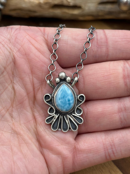 Larimar Necklace #2