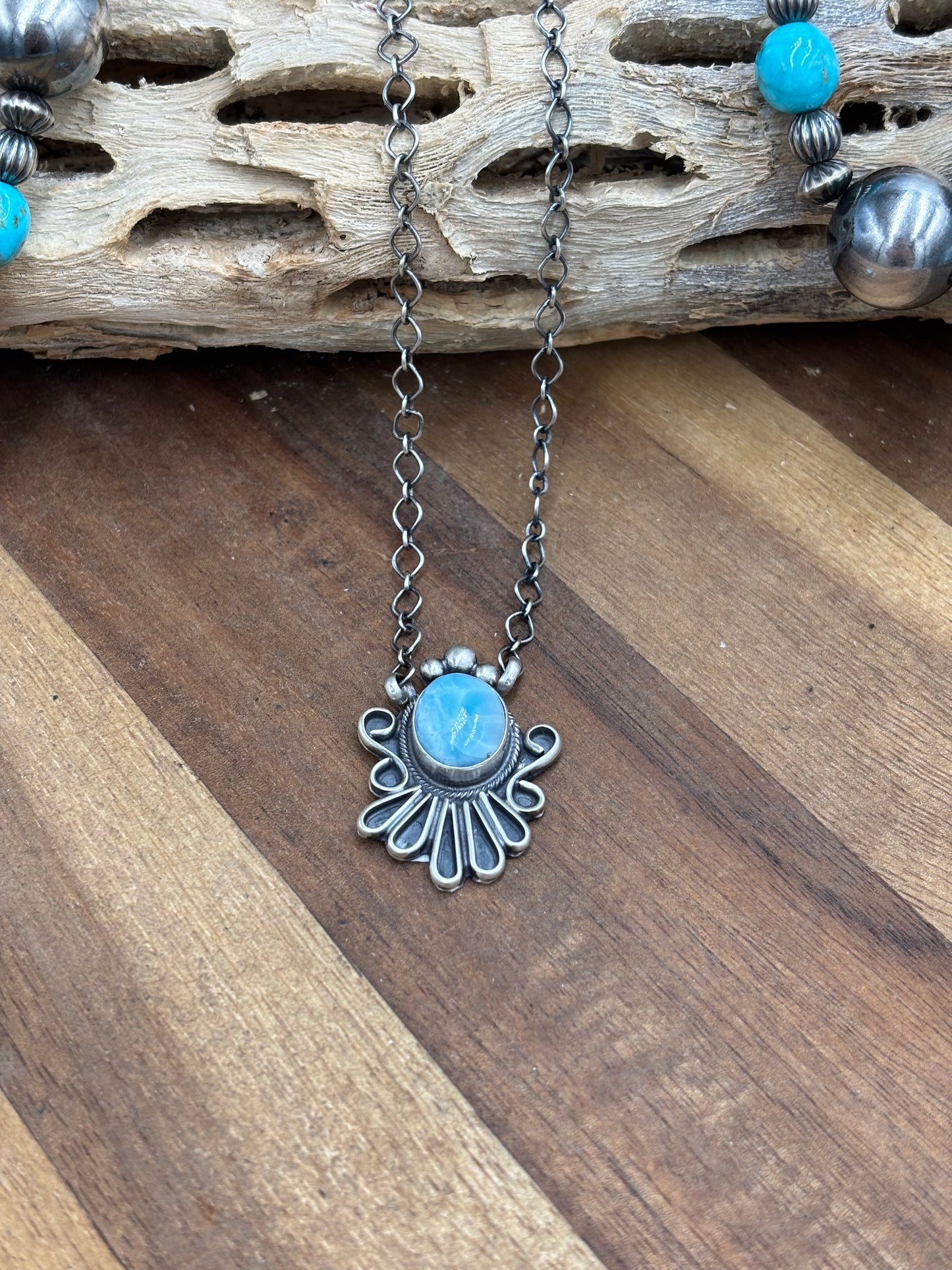 Larimar Necklace #1