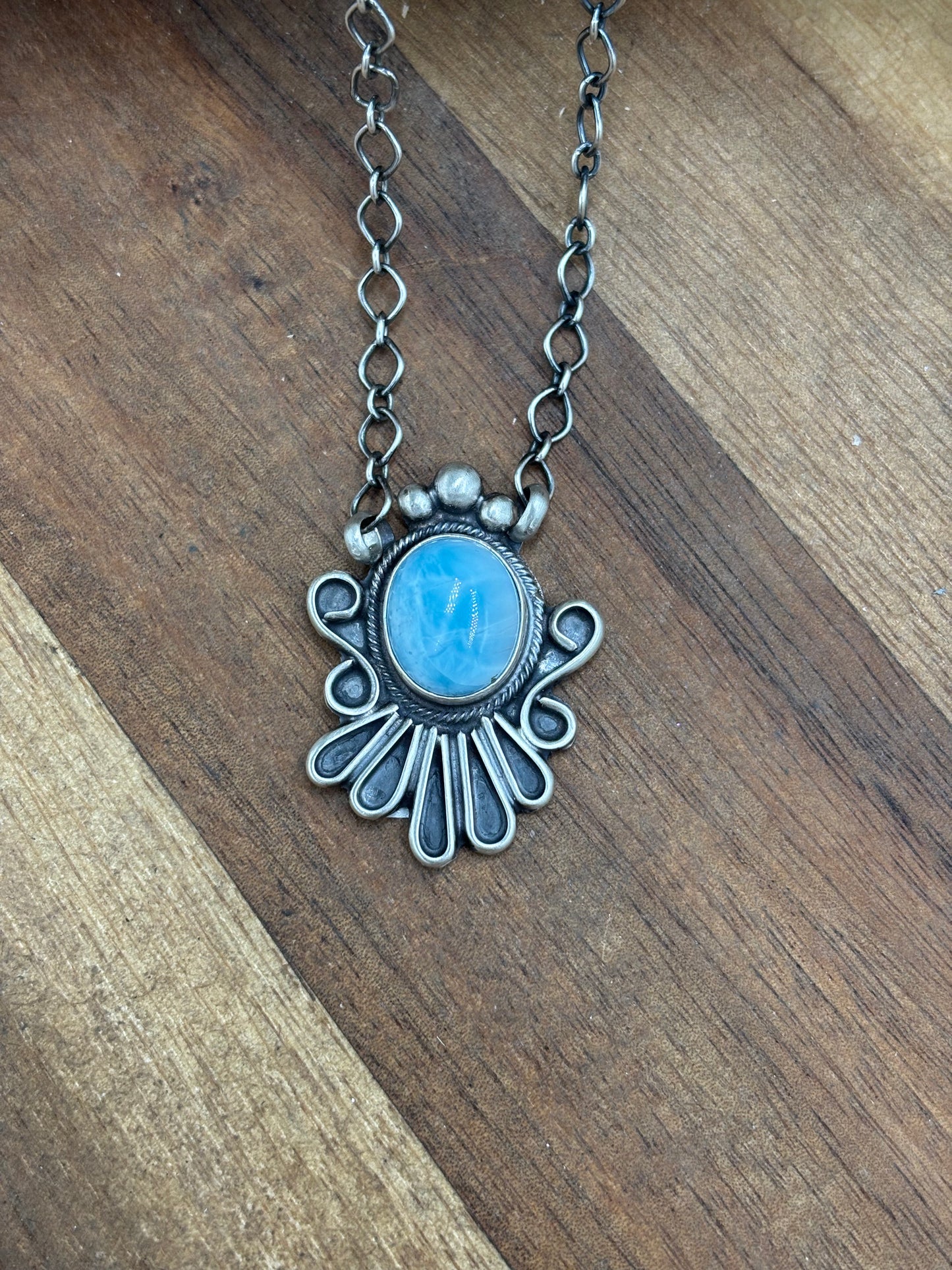 Larimar Necklace #1