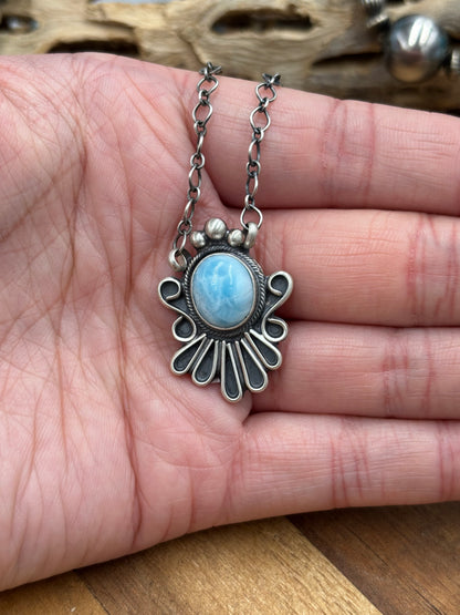 Larimar Necklace #1