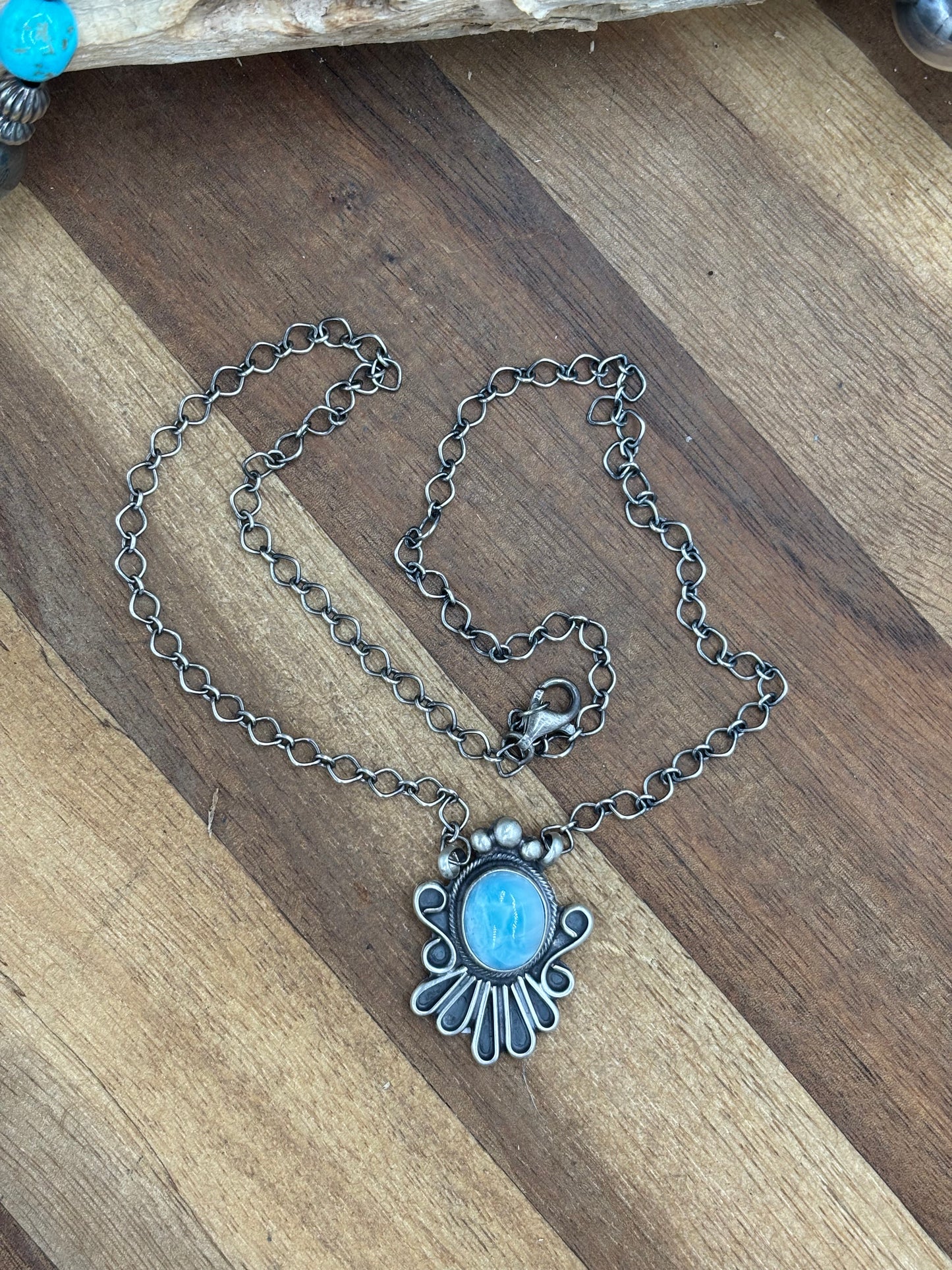Larimar Necklace #1