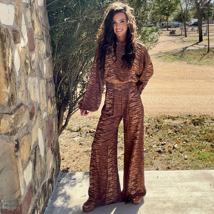 Wild Side Wide Leg Set