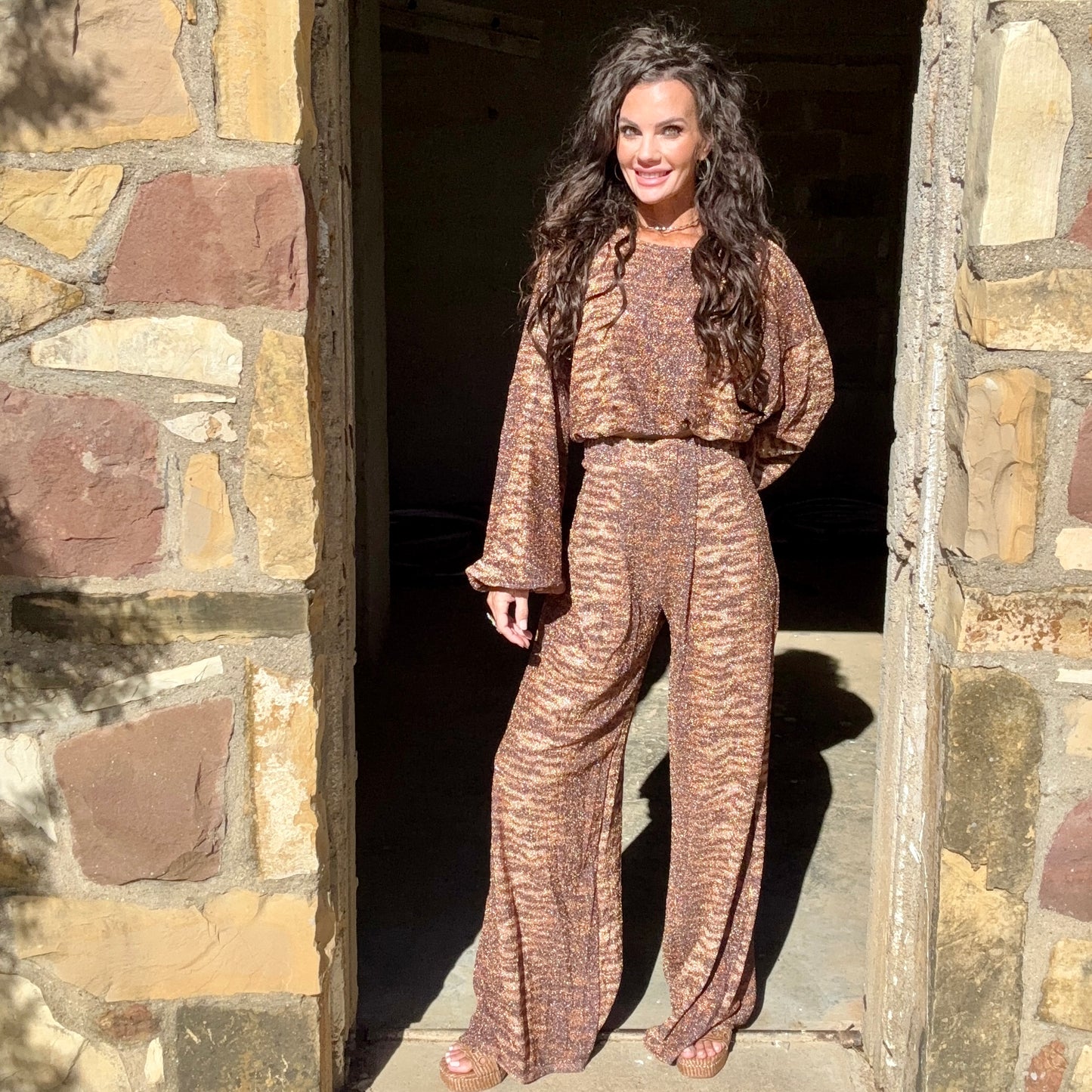 Wild Side Wide Leg Set