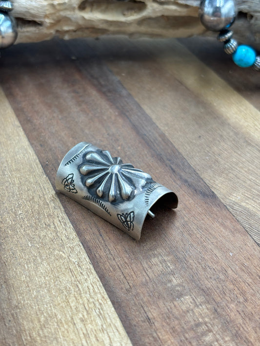 Butterfly Stamped Braid Keeper #722-1