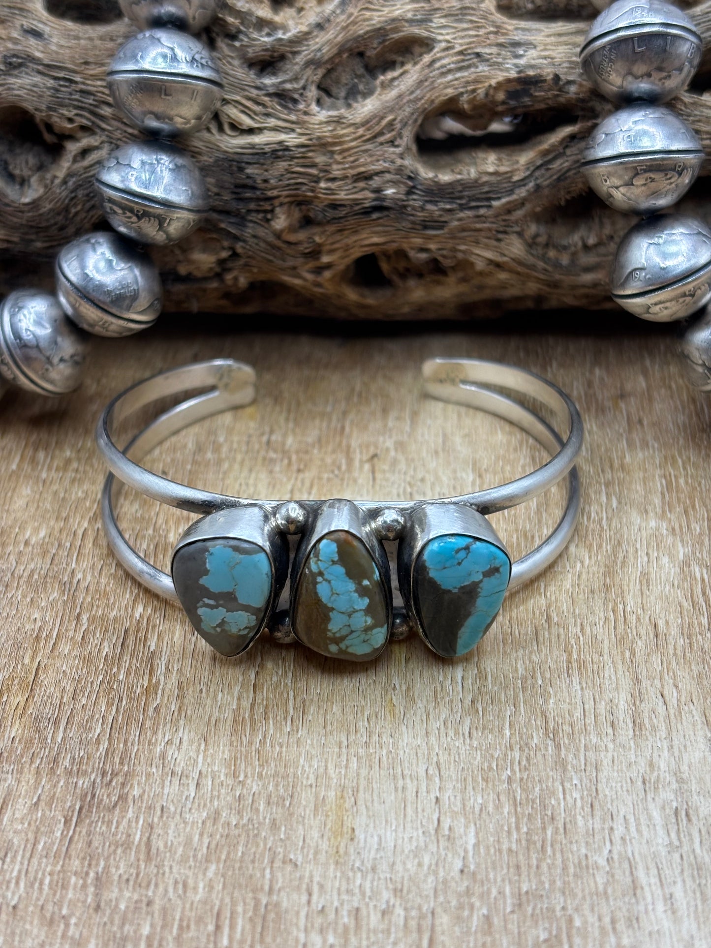 Mine #8 Cuff #B by Augustine Largo, Navajo