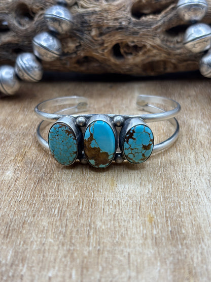 Mine #8 Cuff #C by Augustine Largo, Navajo