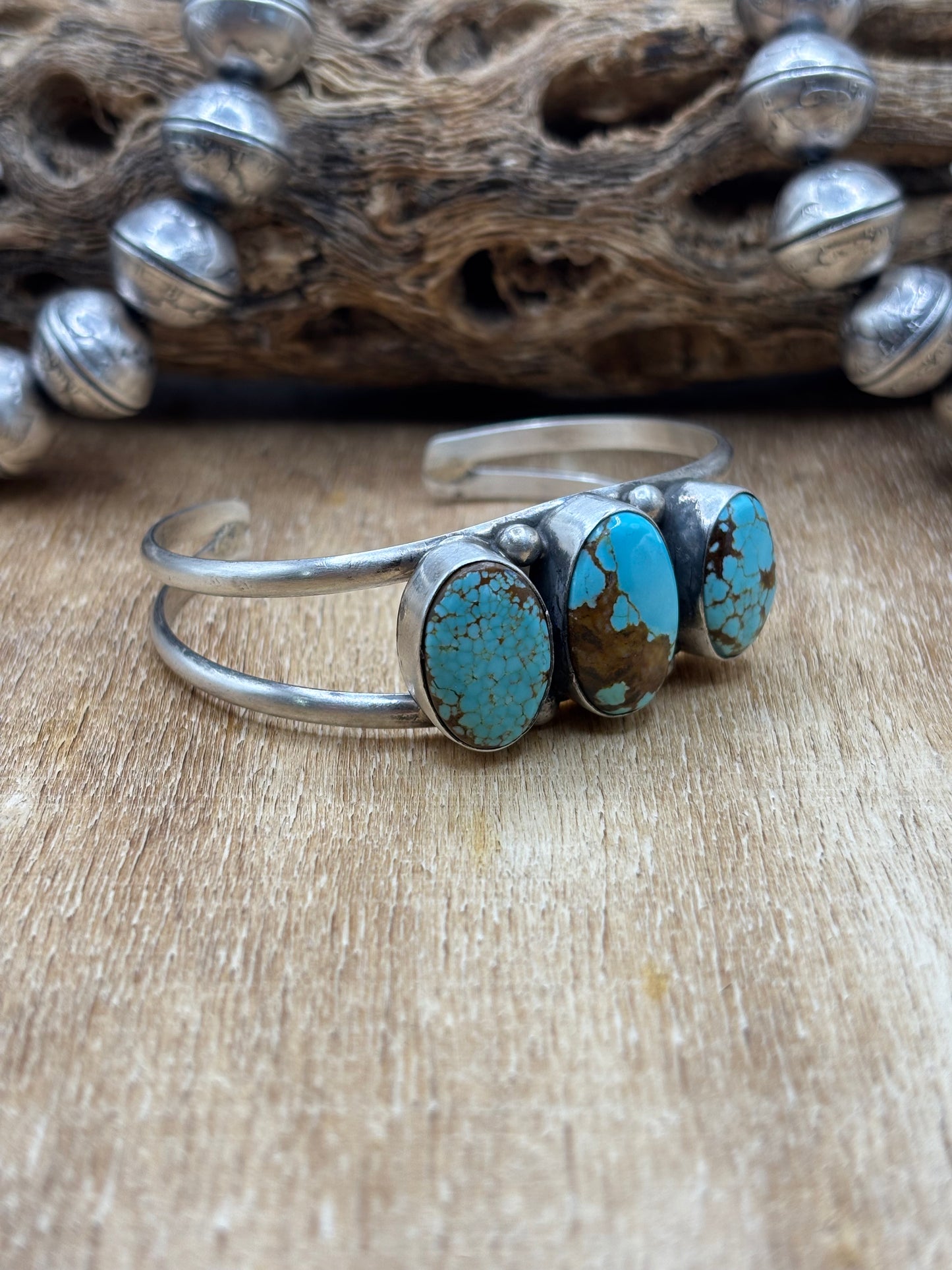 Mine #8 Cuff #C by Augustine Largo, Navajo