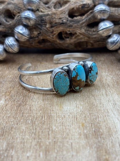 Mine #8 Cuff #C by Augustine Largo, Navajo