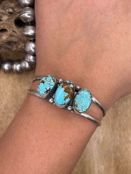 Mine #8 Cuff #C by Augustine Largo, Navajo