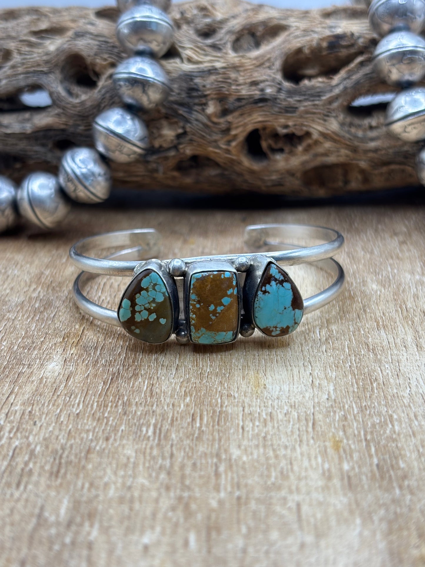 Mine #8 Cuff #A by Augustine Largo, Navajo