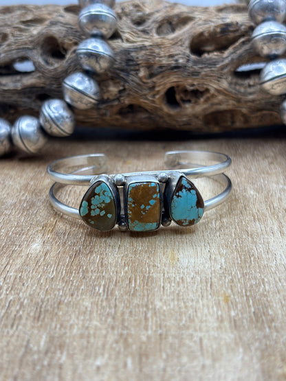 Mine #8 Cuff #A by Augustine Largo, Navajo