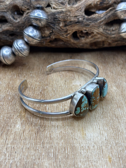 Mine #8 Cuff #A by Augustine Largo, Navajo