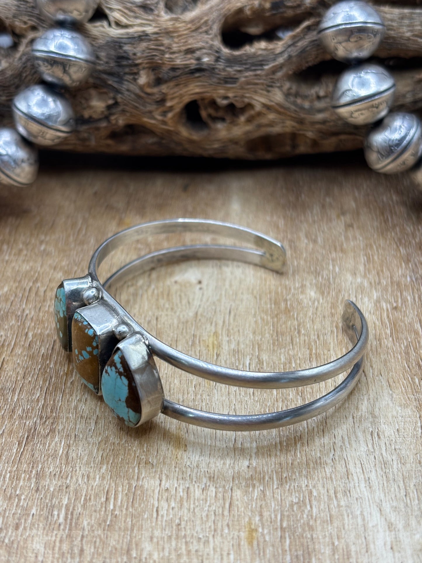 Mine #8 Cuff #A by Augustine Largo, Navajo