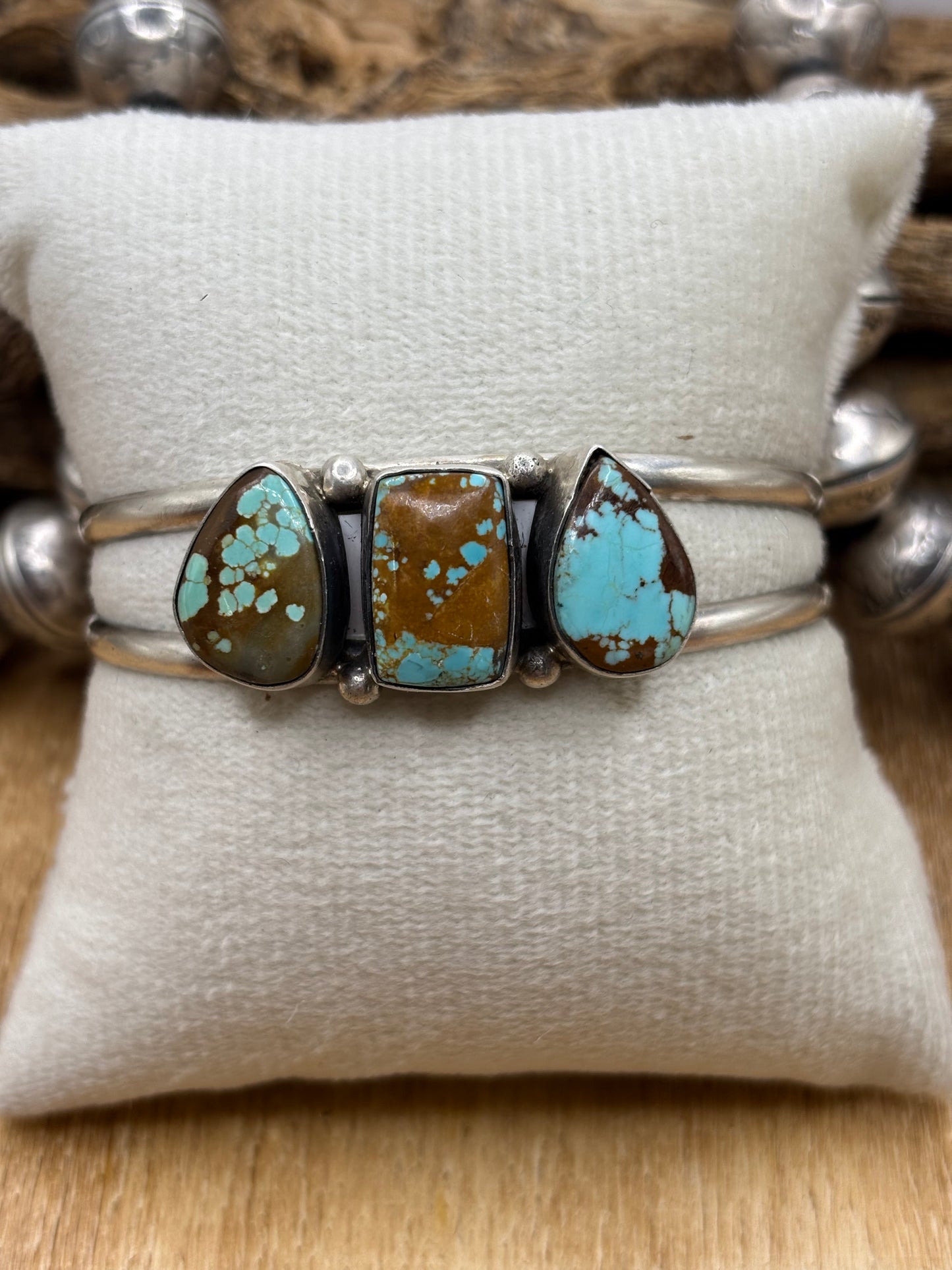 Mine #8 Cuff #A by Augustine Largo, Navajo