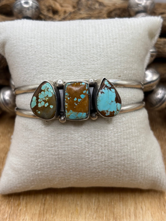 Mine #8 Cuff #A by Augustine Largo, Navajo
