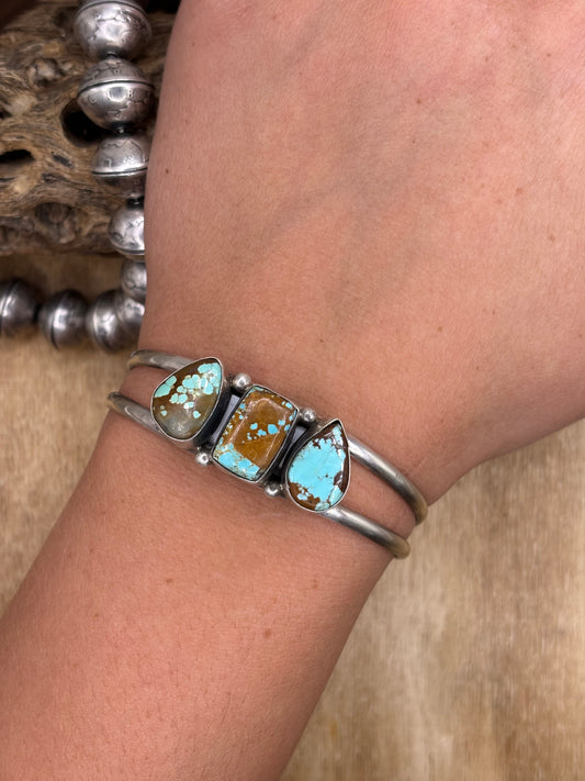 Mine #8 Cuff #A by Augustine Largo, Navajo