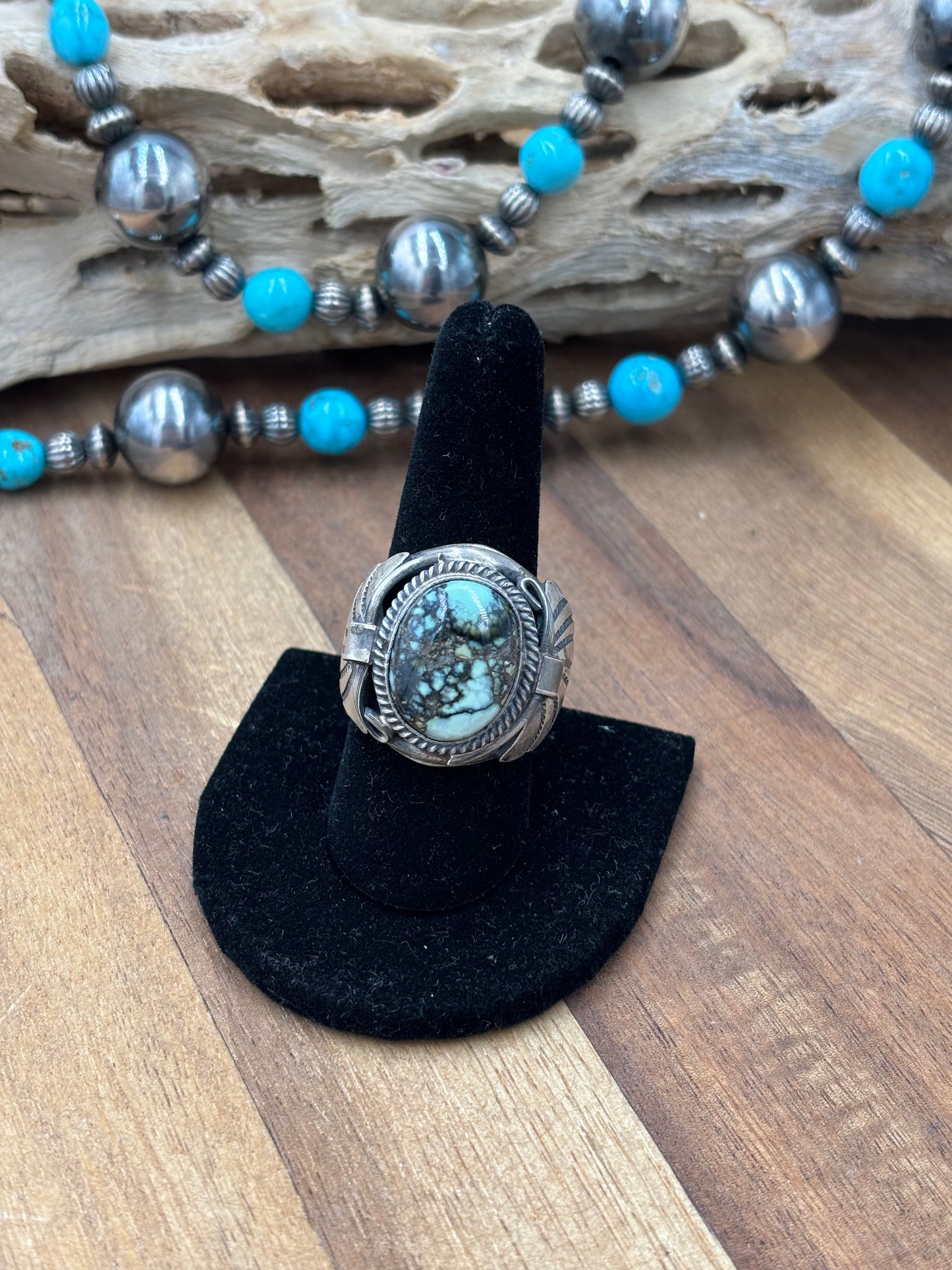 Varascite Ring Size 9.25