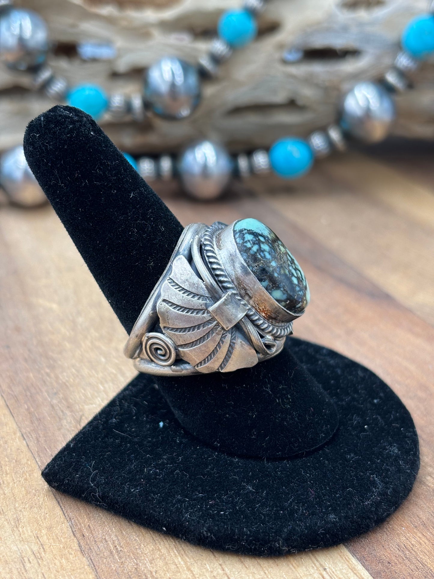 Varascite Ring Size 9.25