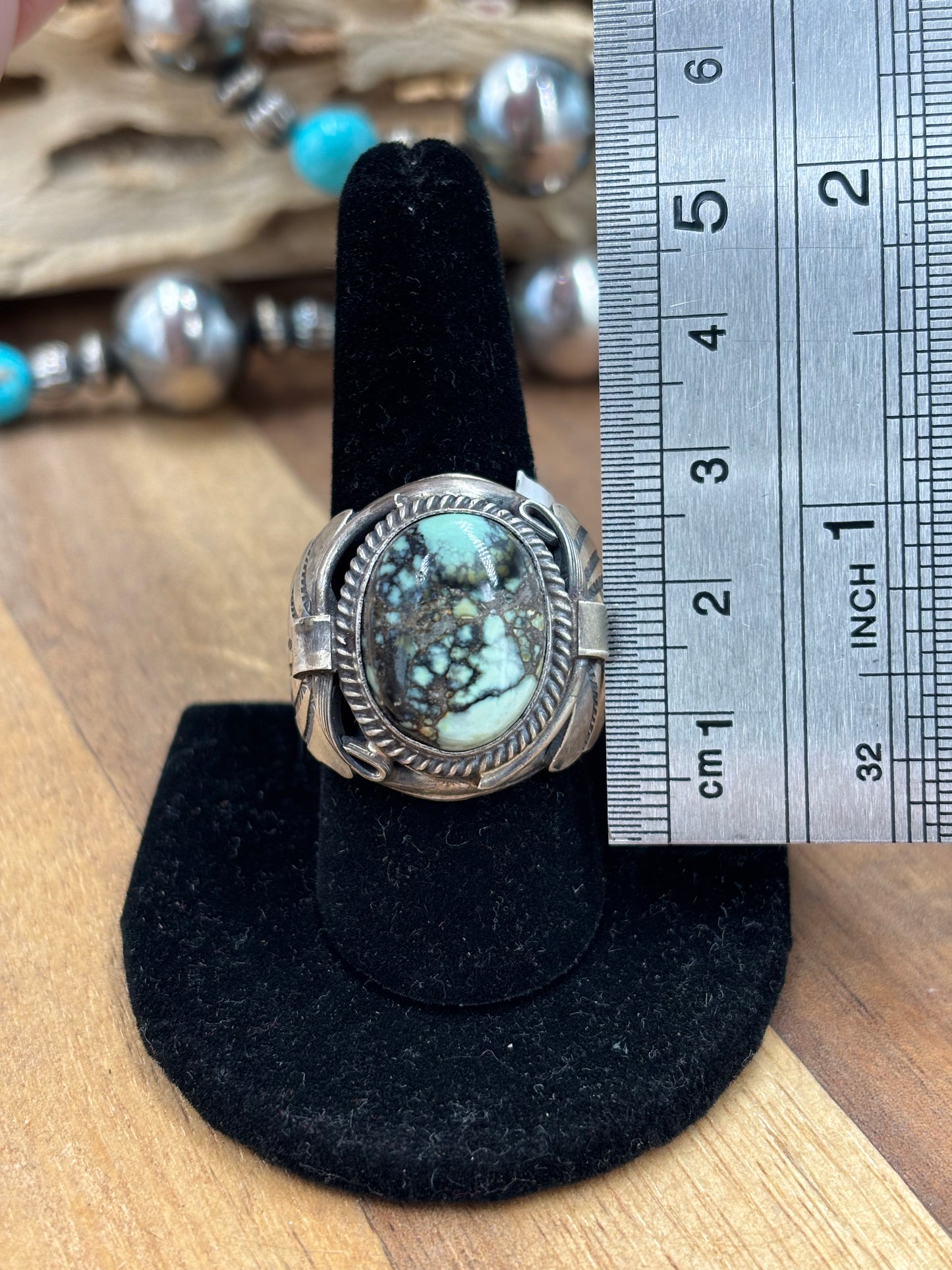 Varascite Ring Size 9.25
