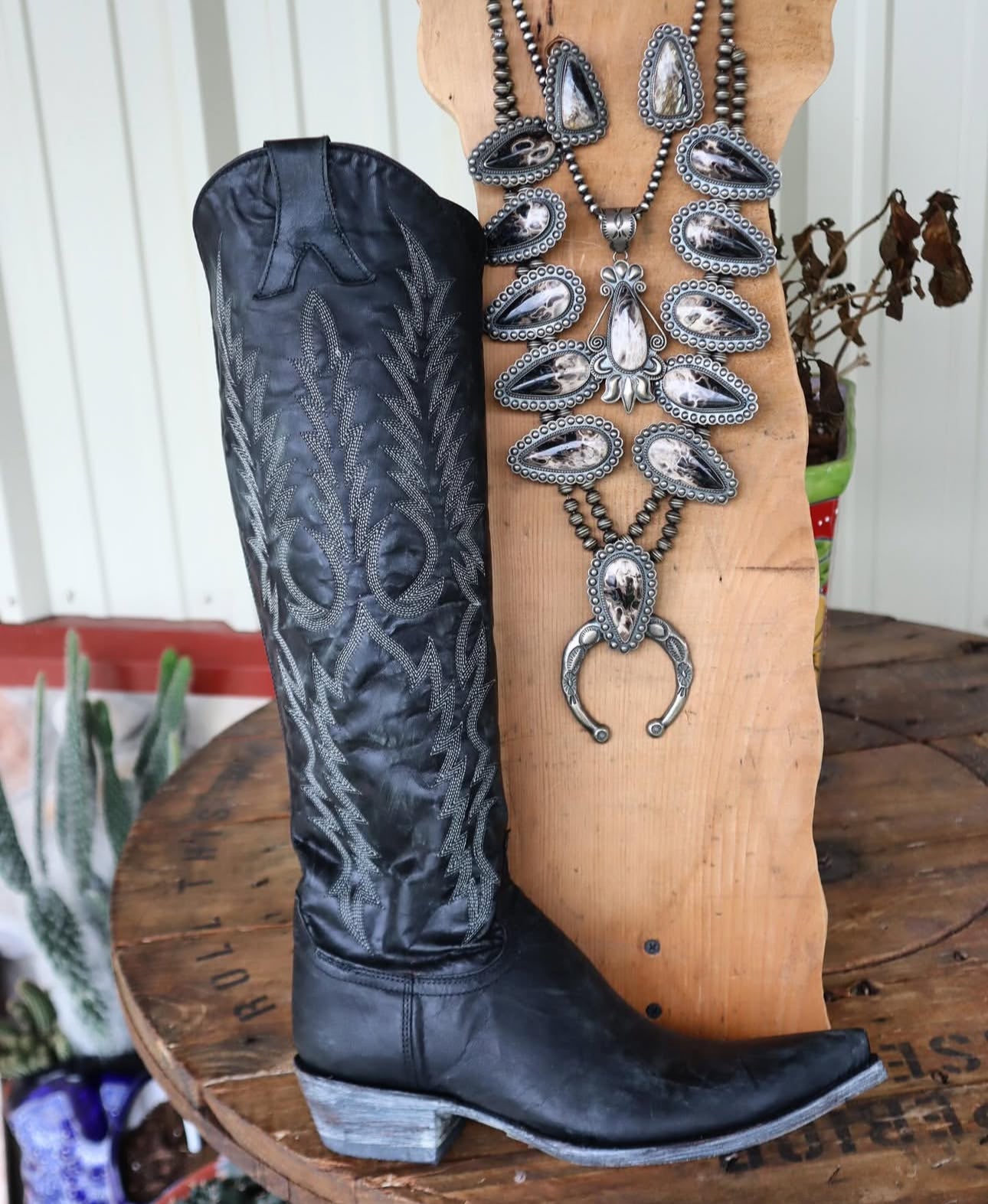 Old Gringo Ladies Mayra Black Pointed Toe Boots L601-2