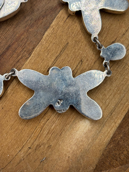 Carico Lake #826-9 & Pearl Butterfly Necklace by Federico Jimenez