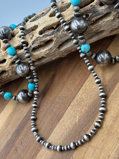 20" 3mm-6mm #826-13 Pearl Necklace