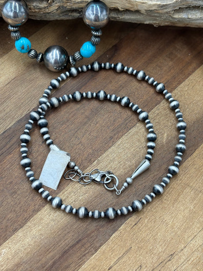 20" 3mm-6mm #826-13 Pearl Necklace