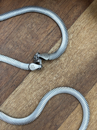 Turquise #826-13 Herringbone Necklace