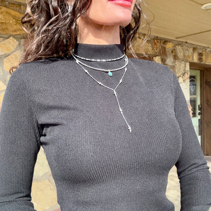 Black Saddle Siren Dress