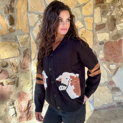 Cattle Baron Cardigan