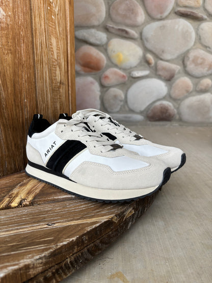 Men's Ranch Runner Shoe Cream  by Ariat