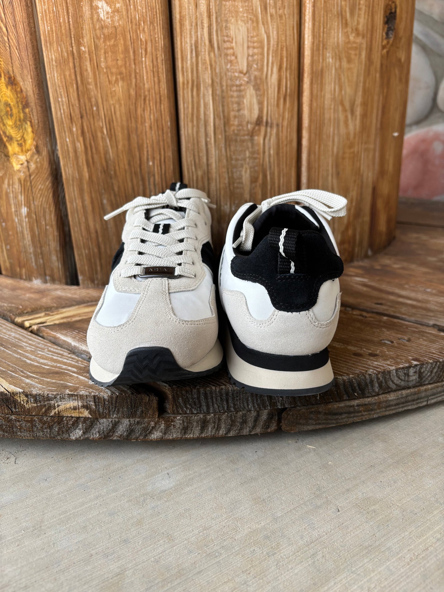 Men's Ranch Runner Shoe Cream  by Ariat