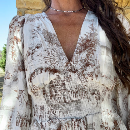 Prairie Postcard Dress