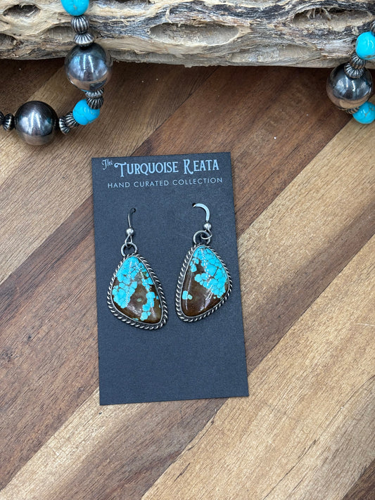 Mine #8 #92-7 Earrings by Chassity Belone, Navajo