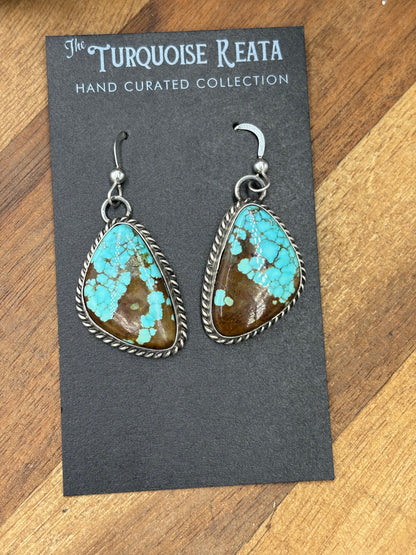 Mine #8 #92-7 Earrings by Chassity Belone, Navajo