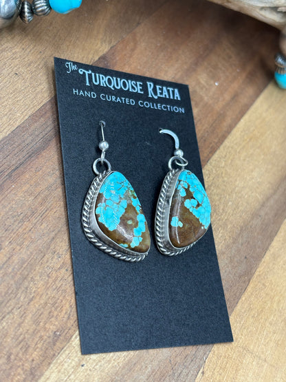 Mine #8 #92-7 Earrings by Chassity Belone, Navajo