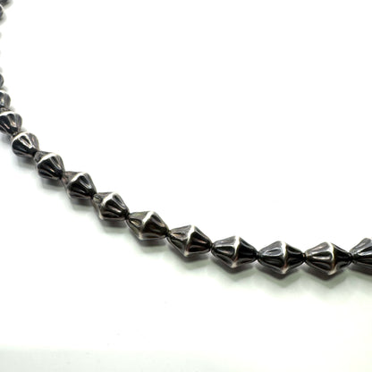 18" Sterling Silver Torpedo Pearl Necklace