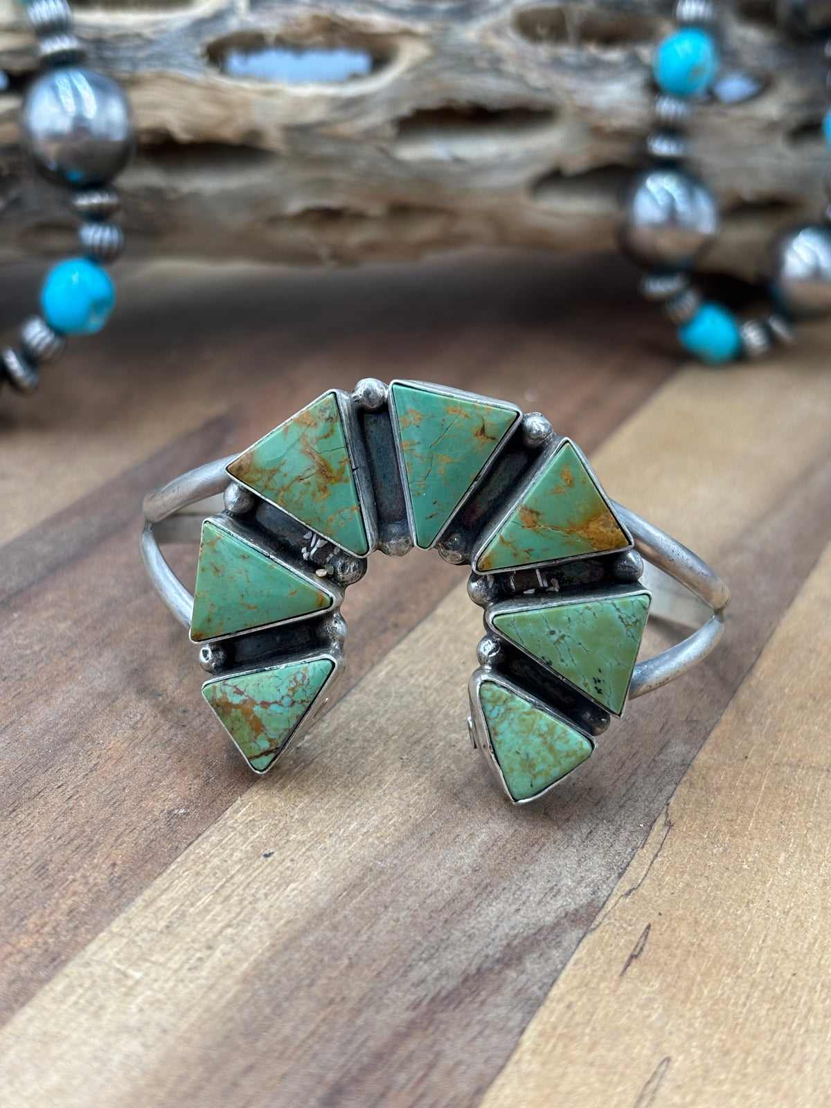 Naja Cuff #92-9 by Donovan Skeets, Navajo