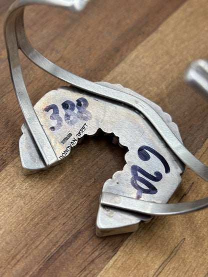 Naja Cuff #92-9 by Donovan Skeets, Navajo