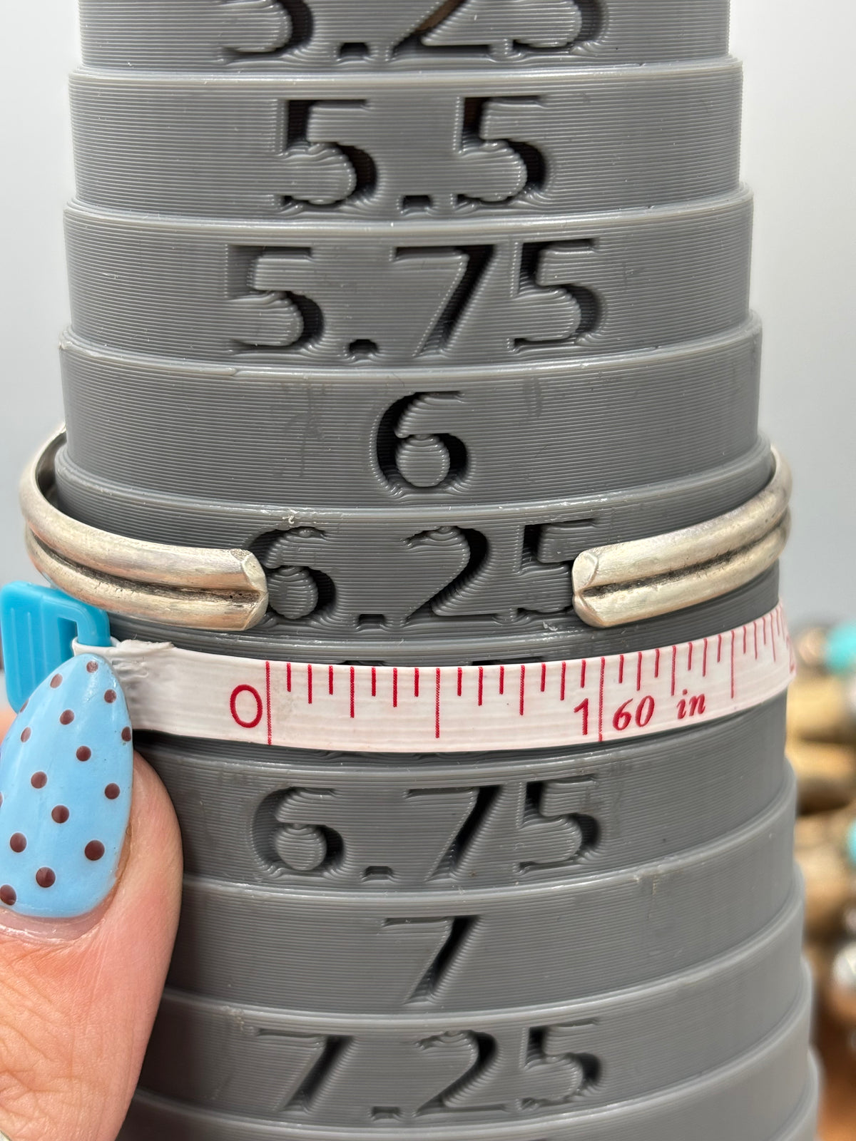 Naja Cuff #92-9 by Donovan Skeets, Navajo
